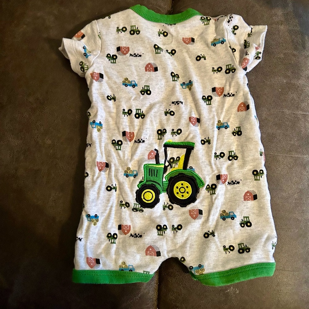 John Deere bodysuit 3/6 months